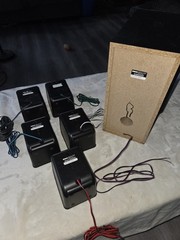 RCA RS2030B 5.1 home theater speaker system 100W wired Dolby TESTED Operational