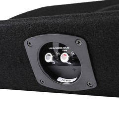 NEW SINGLE 10″ 800W PORTED LOADED SUB BOX FITS 2015-2024 FORD F-150 SUPER CAB