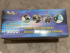 3000/6000 Watt Power Inverter 12V DC-220/240V AC, 50Hz with Wireless Remote