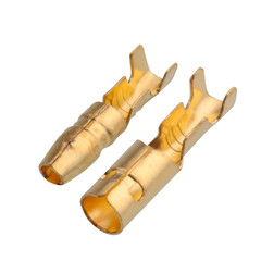 50 Sets 4mm Bullet Crimp Terminals Male Female Wire Connectors Kit – NEW