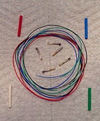 16″ or 40.64 cm Tonearm Rewire Kit 32 AWG Stranded Silver Plated Copper ROHS