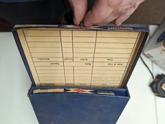 VINTAGE Teac Soundcraft Pullout Box Tray 5-Drawer Blue PARTS REPAIR USA