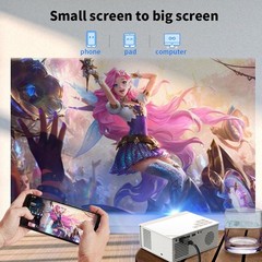 WOWOTO WWT-BL02E Android 9.0 LCD Display 1280x720P 150ANSI Smart Projector, WWT-