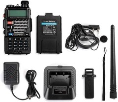 Baofeng UV-5R Plus Series Yellow 2m/70cm Band V/UHF Ham Two-way Radio