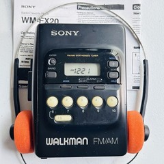 SONY Walkman WM-FX20 Cassette Player withAM/FM Radio -New Belt – Reconditioned