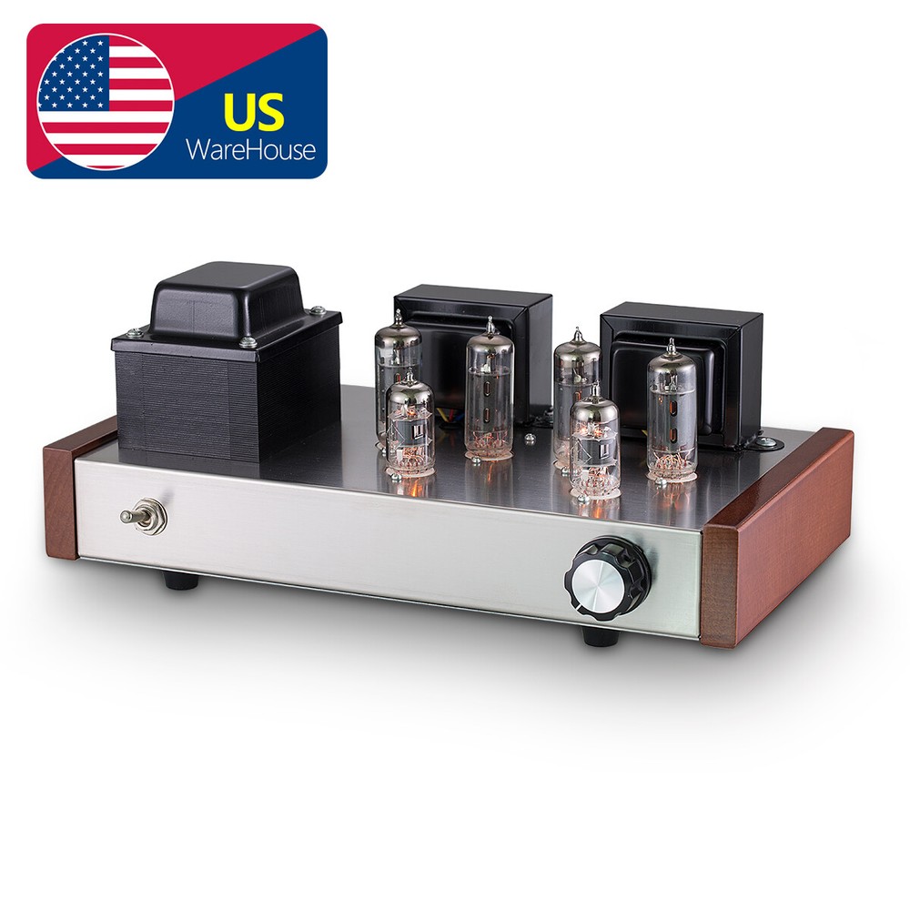 HiFi Vacuum Tube Amplifier Class AB Push-pull Stereo Audio Amp DIY Kit/Assembled