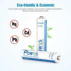 EBL 18500 Rechargeable Battery 1600mAh 3.7V Li-ion Batteries / LED Charger Lot