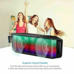 Wireless Rechargeable Speaker 108dB Party Travel Hiking Hands-free FM Christmas