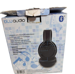 Blu Audio Talk N’ Walk Pro Bluetooth Headphone With Mic 10 Hours Talk Time NIB