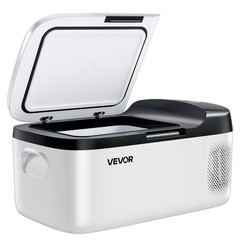 VEVOR Car Refrigerator 16QT/15L Compressor Electric Cooler Fridge 12/24V for Car