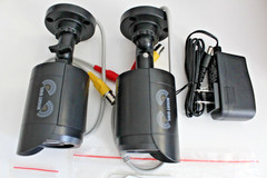 Night Owl CAM-2PK-7HDA-BB 720p HD Black Security Cameras w/ Night Vision Cables