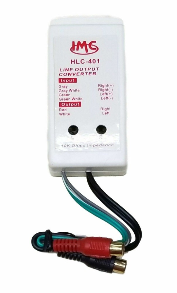 Line Output Converter – High Level to RCA