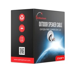 16AWG Outdoor Speaker Cable Oxygen Free Copper CL3 Direct Burial Bulk Wire Lot