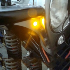 4 x New Amber LED Light For 2013-2014 Ford F150 Raptor Style Grille Light Kit