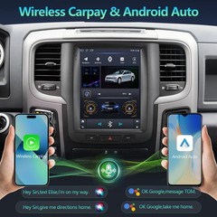 For 2013-2019 Dodge Ram 1500 2500 3500 Android 13 Carplay Car Stereo Radio GPS
