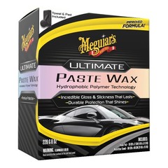 Meguiar’s Ultimate Paste Wax Long-Lasting Easy to Use Synthetic Wax, 8 oz