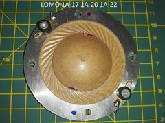 Paper diaphragms for LOMO Altec JBL TAD Tannoy horn drivers