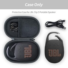 Case for JBL Clip 5 Portable Bluetooth Speaker, Cover for JBL Clip 5 Speaker, Wa