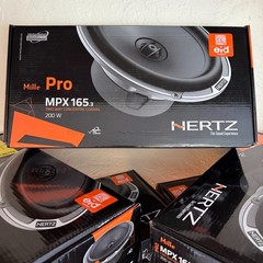 Hertz MPX 165.3 Mille Pro 6.5″ (16,5 CM) Two-Way Coaxial Speakers – NEW (Pair)
