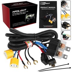 1Set 2 Headlight Wiring Harness H4 Relay Harness H6054 LED Headlight