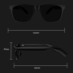 Lenovo 2026 NEW Smart Glasses for Adult Bluetooth Touch Photo Camera Voice Assis