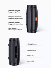 Bluetooth Wireless Portable Speaker Waterproof Stereo USB Bass TF FM Radio LOUD