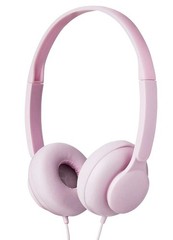 4~Groove Onn.~On-Ear Headphones~Pink~Wired~ Adjustable Headband~3.5mm AUX~NEW!!