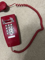 Red Wall Phone Push Button CETIS Model HAC AEGIS 2554W