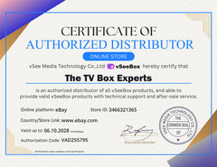 vSeeBox V6 Pro TV Box Support Voice Control Android 14 8KHD Upgraded from V5 Pro