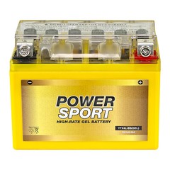 Gel Replacement Battery for YTX4L-BS, ETX4L-BS, GTX4L-BS, PTX4L-BS, ES4LBS