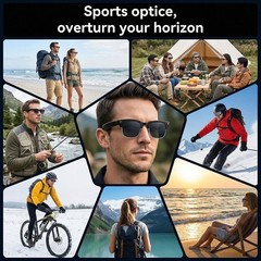 Compatible with Smartphones Smart Glasses 4K Camera Bluetooth Audio AI Recogn…