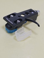 Genuine AT-VM95C Headshell/Cartridge Combo Kit Technics Style Shell New Black