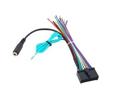 New Wire Harness for Sound Storm DD664B Car Radio 20 Pin Replacement Part