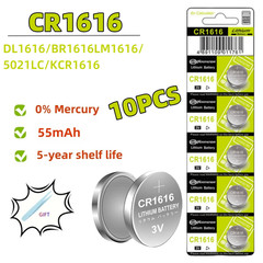 2-10Pcs 3V 50Mah CR1616 High Quality Button Battery CR 1616 DL1616 BR1616 5021LC