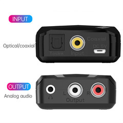 High Quaity Bluetooth Optical Coaxial Converter Bluetooth 5.0 Audio Adapter