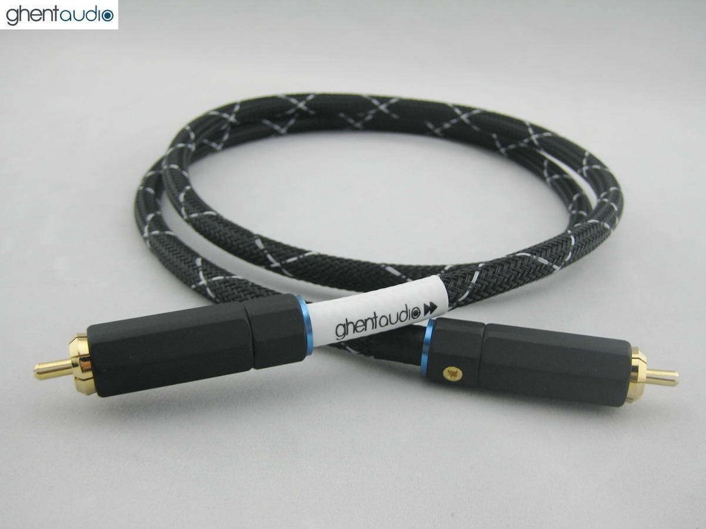 E05 (0.5m 1.5ft )— Hi-End Beldon 1694A 75Ω Coax Locking RCA (m/m) Audio Cable
