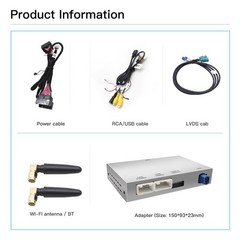 Wireless CarPlay Android Auto Module For Mercedes Benz NTG5.0 A C CLA 2015-2018