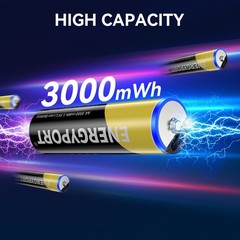 Lot 1.5V 3000mWh 1100mWh AA AAA Battery Type-C USB Rechargeable Li-ion Batteries