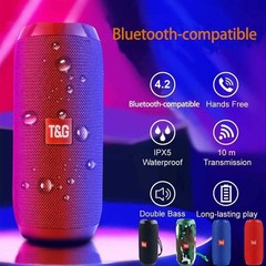 Bluetooth Wireless Portable Speaker Waterproof Stereo Bass USB TF FM Radio LOUD