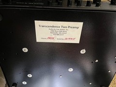Van Alstine Transcendence PAT-5 Solid State Pre-amplifier. A Rare unit find!