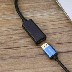 Display Port to HDMI Male Female Adapter Converter Cable Display Port DP to HDMI