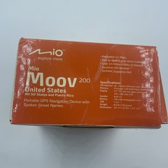 Mio Moov M200 GPS Navigation Spoken Street Names All 50 States + Puerto Rico
