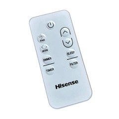 Remote Control For HISENSE EQK AW-08CW1RVFUE20 RCH-RWW1-0(HSN) Air Conditioner