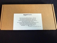 100 Amazon Basics AAA Alkaline Batteries Brand New 1.5 Volt Battery