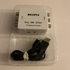 1080P Mini HD Converter Box HDMI to AV RCA CVBS Composite Video Audio Adapter US