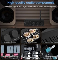 Douk Audio M1 MAX 300W Bluetooth Digital Amplifier Receiver TPA3255 Stereo Amp