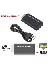 PS2 to HDMI Video Converter Adapter with 3.5mm Audio Output for HDTV Monitor US