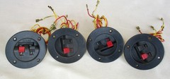 Lot Of 4 Unbranded 2 Way 3” Diameter Crossovers NOS