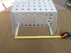 VINTAGE HAM RADIO HOME BREW DEVICE COOLING ENCLOSURE W/FAN