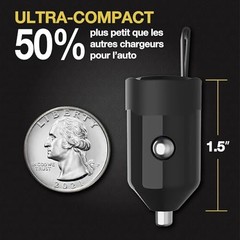 CPDC30 Car Charger USB-C Power Delivery Single Port Black 30W